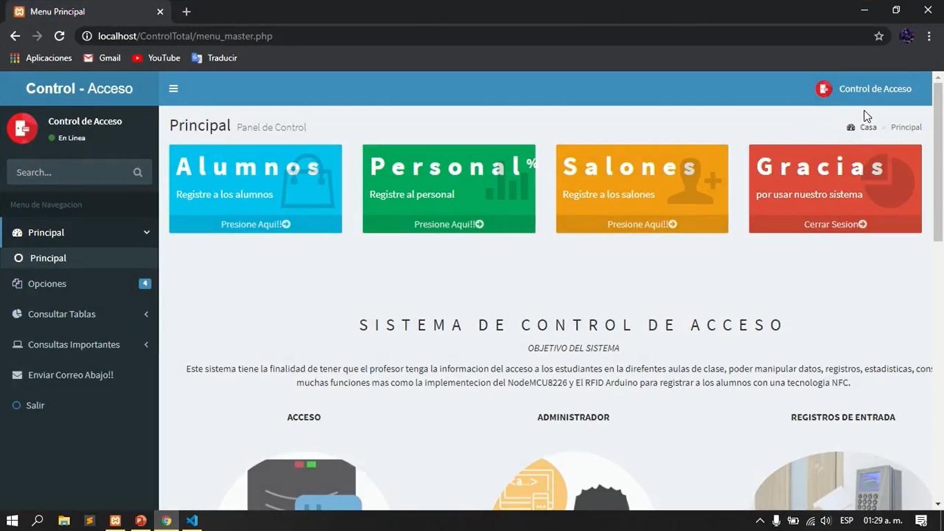 Sistema de Control de Acceso